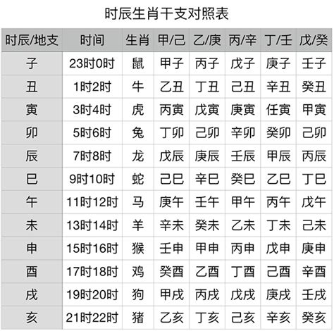 1995 天干地支|干支对照表